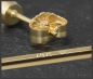 Preview: Ohrstecker 585 Gold Citrin hell gelb 4,5,6mm